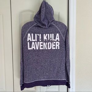 Ali’i Kula Lavender Farm Sweatshirt Zip-Up Hoodie Women’s Size L